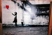 Banksy Ballon Girl auf Leinwand Nürnberg (Mittelfr) - Südstadt Vorschau