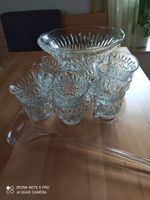 Bowleservice mit Schöpfkelle und 12 Gläsern Punsch-Set Glastassen Bayern - Hutthurm Vorschau