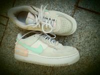 NIKE Air Force 1 Gr. 40 Shadow Atmosphere white mint pastell Baden-Württemberg - Neuhausen Vorschau