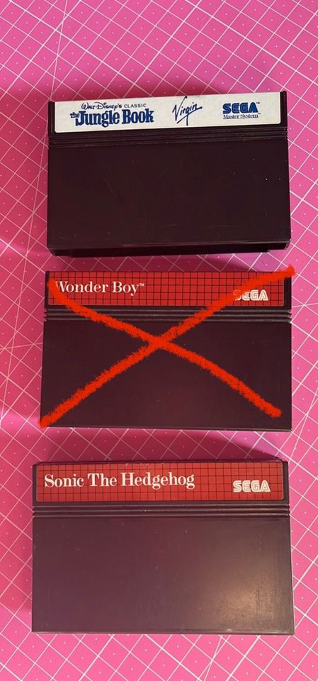 Sega Master System Spiele in Bad Kösen