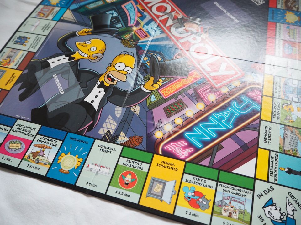 The Simpsons Monopoly in Luckau