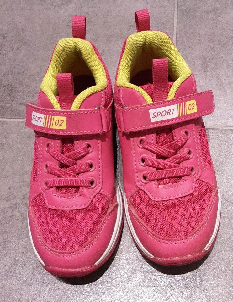 Mädchen Schuhe Sportschuhe pink gelb in Philippsburg