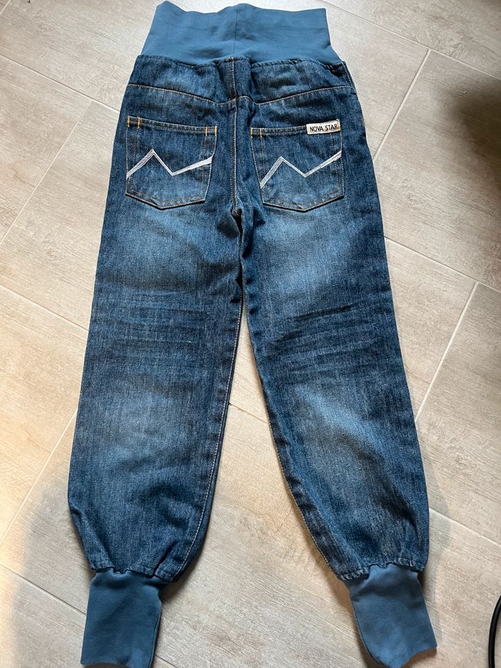 Jeans hoher Bund Jungen Hose in Krien