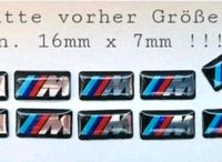 10 x M Power Logo Emblem Felgen Lenkrad Sticker Aufkleber 16x7mm Nordrhein-Westfalen - Bergkamen Vorschau