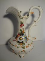 Sehr große Vintage Prunk-Vase Keramik "antike Art"Handarbeit mark Hessen - Linden Vorschau