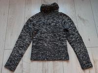 H&M Strick Pullover Rollkragen schwarz weiß grau meliert Gr. S Sachsen - Weinböhla Vorschau