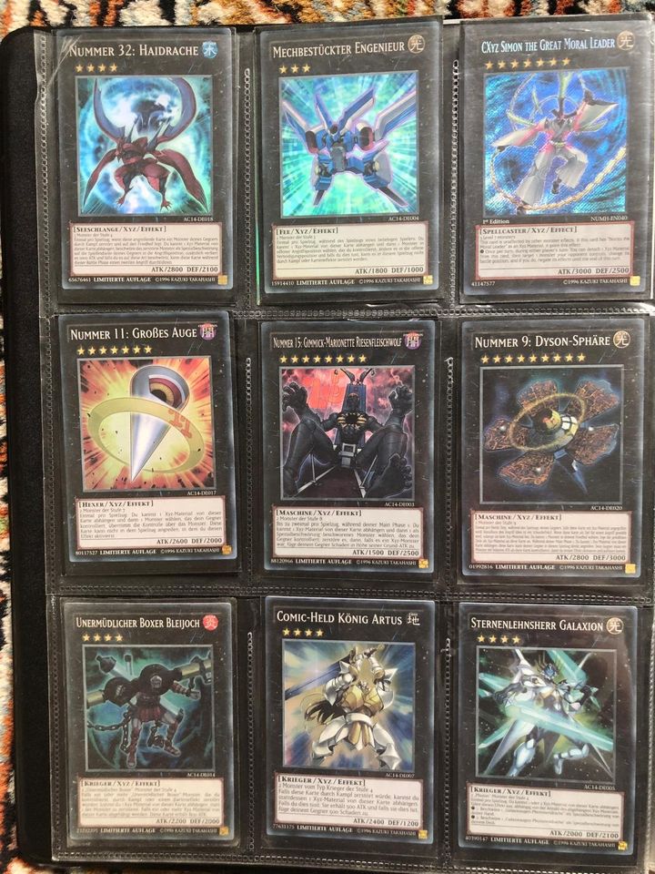 YuGiOh Sammlung - Rare Cards, Ultra Rare Cards,.. in Aachen