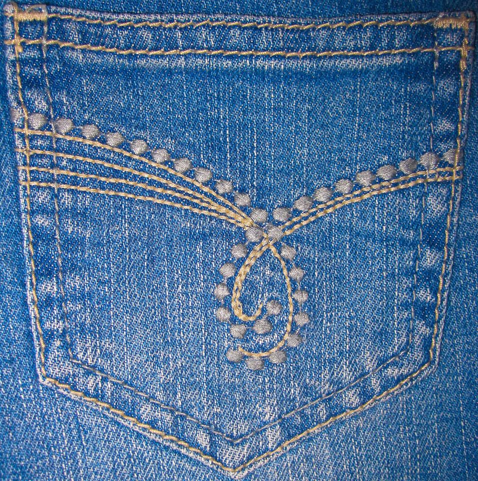 Capri Jeans Esprit Gr.128 Blau 7/8 Used Stretch 5-Pocket in Ottobrunn