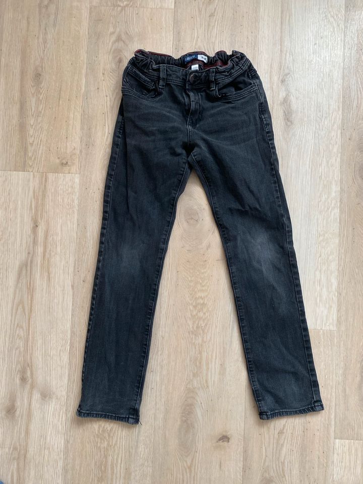 Okaidi Jeans Slim schwarz 134 in Dortmund