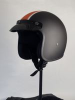 Motorrad Jethelm MTR Fiberglas Schwarz/orange mat Gr. M Saarland - Kleinblittersdorf Vorschau