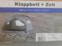 Neu Feldbett + Zelt  193×80x120 anthrazit/ grau Outdoor Camping Bielefeld - Brackwede Vorschau
