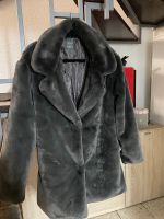 Faux Fur Mantel Grau L Primark Essen - Frillendorf Vorschau