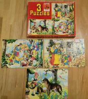 Märchen Puzzle ☆ 3 x 54 Teile ☆ Rarität ☆ Wild Horse Puzzle Bayern - Gersthofen Vorschau