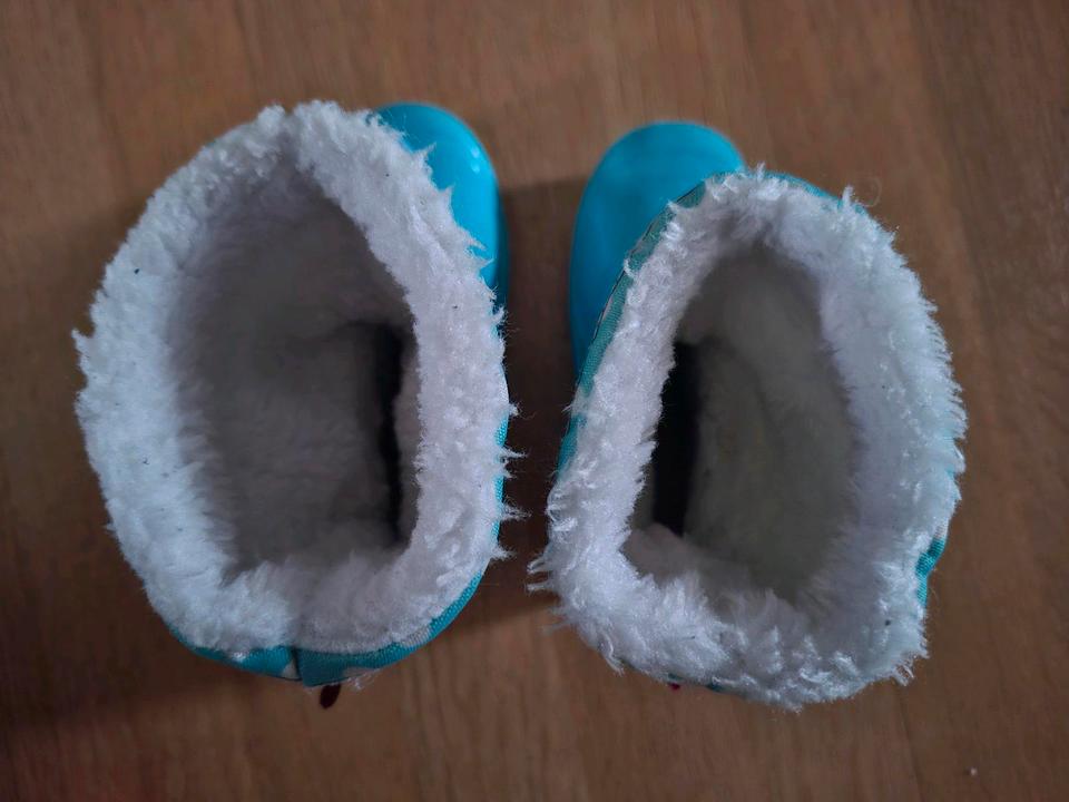 NICI Gummistiefel Regenstiefel blau türkis Eule Größe 23 in München