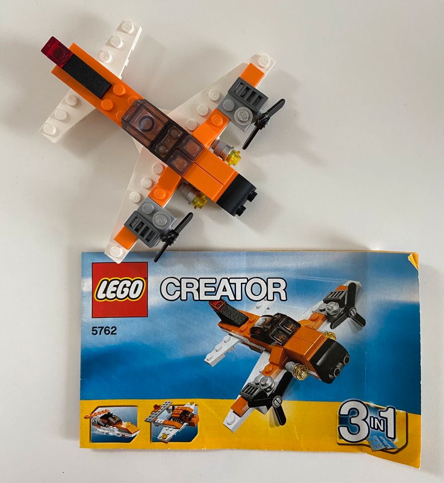 3 in 1 Creator Mini Flugzeug von LEGO 5762 in Coerde