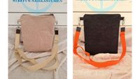 Umhängetasche „Steffi“ Cord beige oder schwarz / Gurtbandtasche Bergedorf - Kirchwerder Vorschau