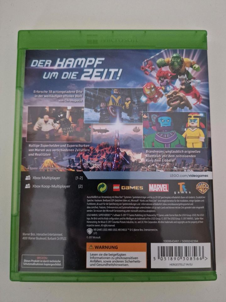 X BOX ONE LEGO MARVEL SUPER HEROES 2 in Tübingen