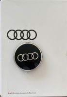 Audi Felgendeckel 55mm 81A 601179 Schwarz Chrom Bayern - Amberg Vorschau