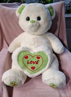 NEUWERTIG: Großer Teddy mit Herz "love" beige grün Glitzeraugen Schleswig-Holstein - Klein Pampau Vorschau