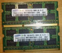 Samsung Arbeitsspeicher (RAM) 2x 2GB 2Rx8 PC3 - 10600S (Laptop) Baden-Württemberg - Hechingen Vorschau