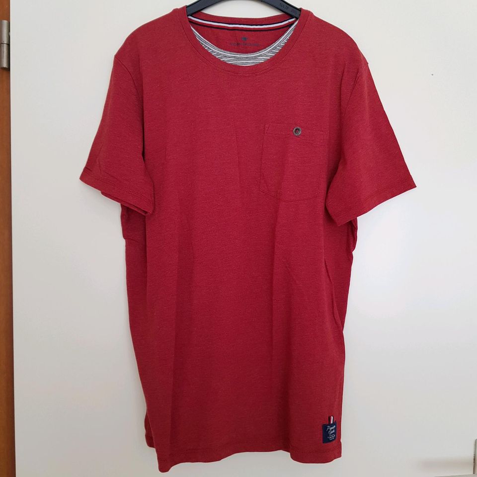 Tom Tailor T-Shirts Herren Größe S, rot, Stück 3€ in Hamburg