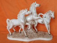 Echt Altmann 3 Pferde Figur Porzellanfigur Keramik Skulptur Baden-Württemberg - Wehr Vorschau