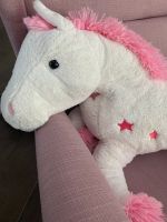 Pferd Stofftier weiß rosa Mädchen Deko Kinderzimmer Baby Nordrhein-Westfalen - Bocholt Vorschau