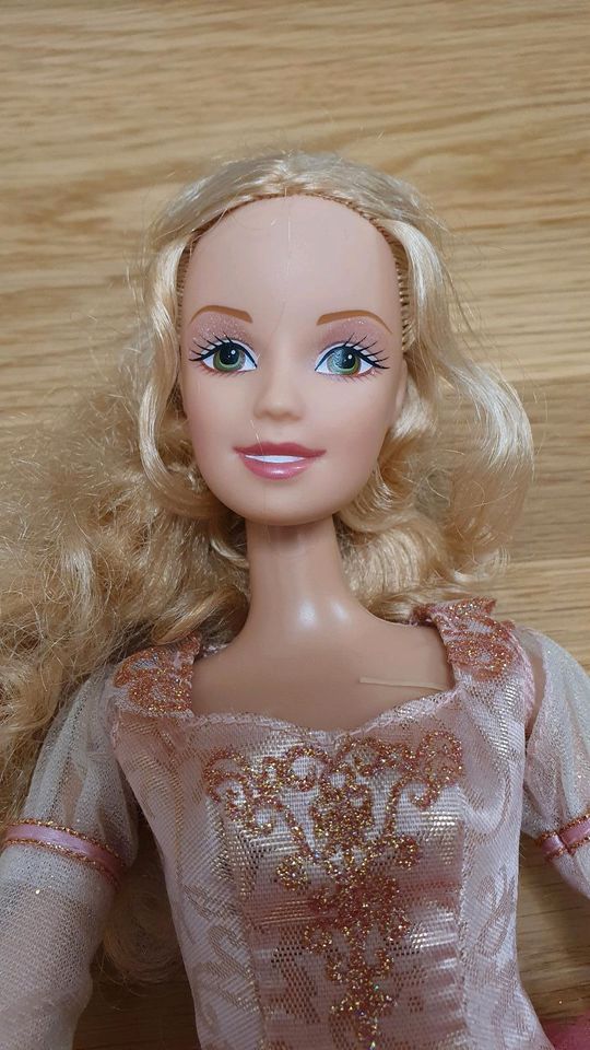 Barbie 12 tanzende Prinzessinnen Genevieve 30 cm groß elektronisc in Biebelnheim