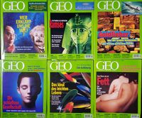 Zeitschrift GEO 1-6/1999, Honduras, Ramses II, Goldschiff, Chrono Bayern - Wiesentheid Vorschau