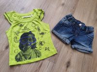 Sommer Set_T-Shirt (Emoi)+kurze Jeans Hose_Gr. 98_TOP Niedersachsen - Wolfsburg Vorschau