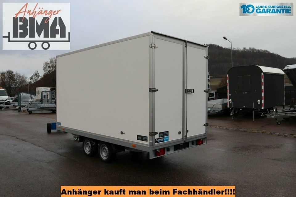 Kofferanhänger Anhänger Hapert Sapphire Hochla 3000kg 405x200x210 in Mühlhausen im Täle