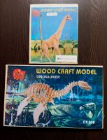 2 Holzsteckpuzzle Dinosaurier + Giraffe Müritz - Landkreis - Penzlin Vorschau