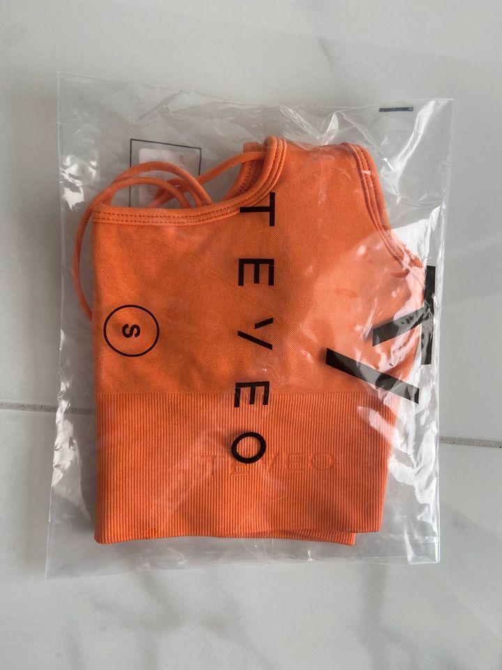 Everyday Backles Top von TEVEO- Gr. S Farbe: Orange in Wetzlar