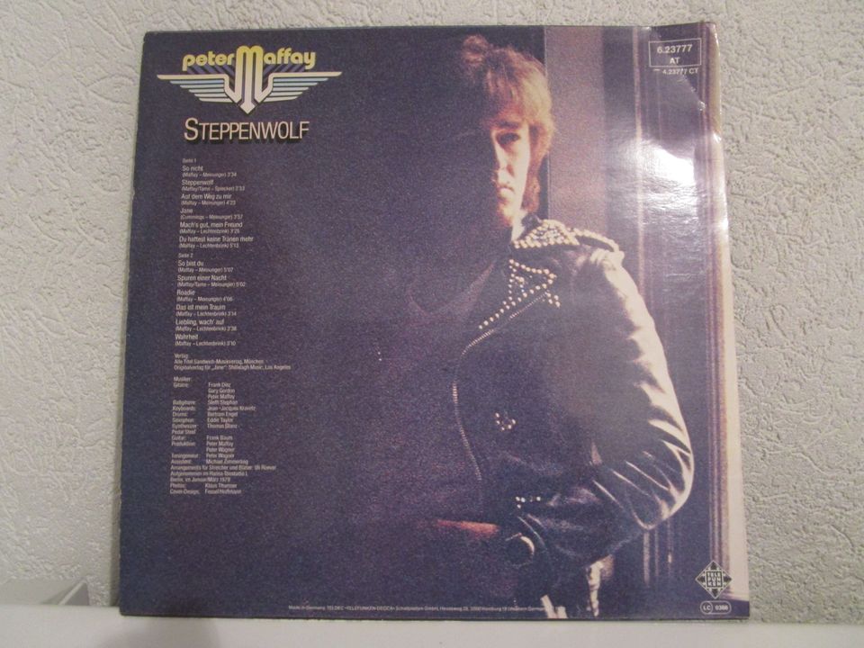 Peter Maffay, "Steppenwolf", LP, Vinyl, 1979, sehr guter Zstd. in Worms