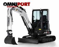 Vermietung, Miete Minibagger Bagger 3,5t Bobcat E35Z Nullheck Hessen - Bad Hersfeld Vorschau