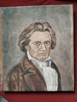 Gemaltes Bild von Ludwig van Beethoven Sachsen - Riesa Vorschau