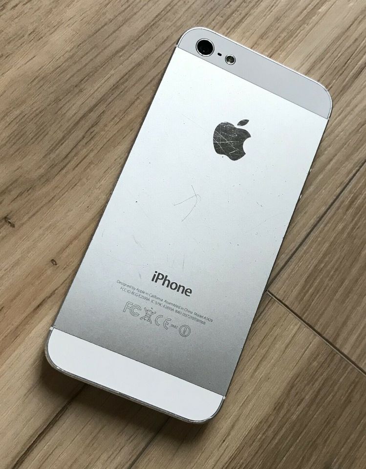 Apple iPhone 5 Weiß 16GB White A1429 iOS 10 Smartphone Silber in  Sachsen-Anhalt - Burg | Apple iPhone gebraucht kaufen | eBay Kleinanzeigen  ist jetzt Kleinanzeigen