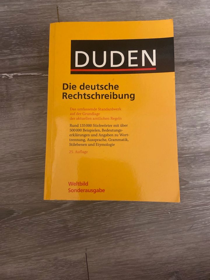 DUDEN Rechtschreibung in Rühen