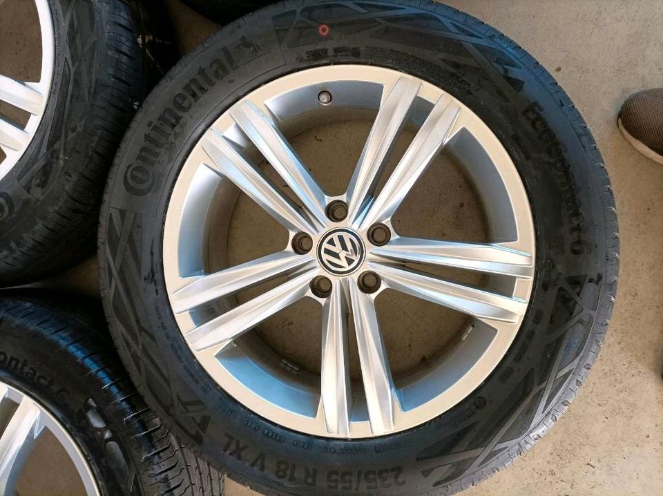 4 Sebring Sommerräder 235/55 R18 VW Tiguan Alufelgen  RDKS in Emstek