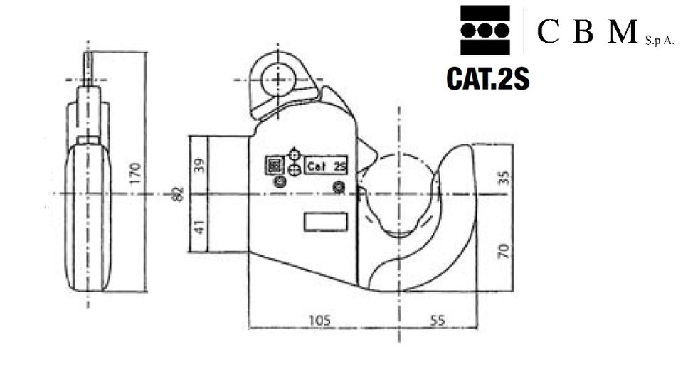 ANSCHWEIßHAKEN FÜR UNTERLENKER KAT. 1, 2, 3 - CBM und ECO in Köln