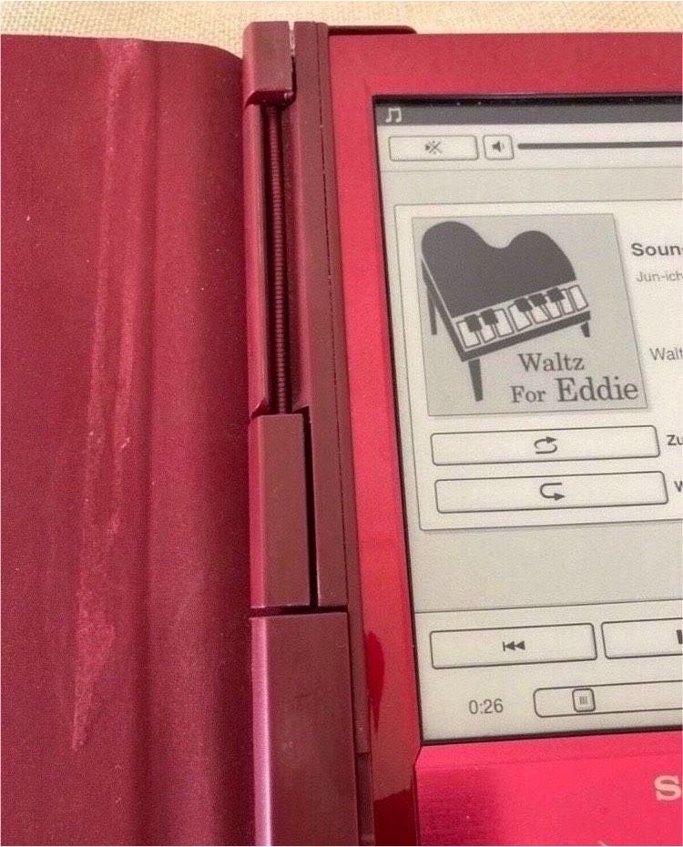 Sony PRS-T1 ebook Reader WLAN fähig, rot funktionstüchtig in Bad Säckingen