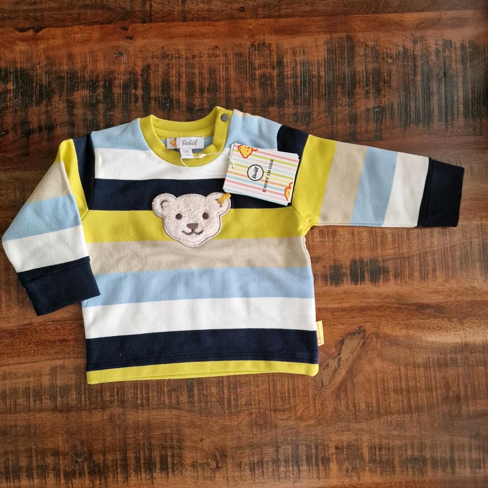 OVP Steiff Langarmshirt Pullover Gr. 56 Babykleidung in Braunschweig