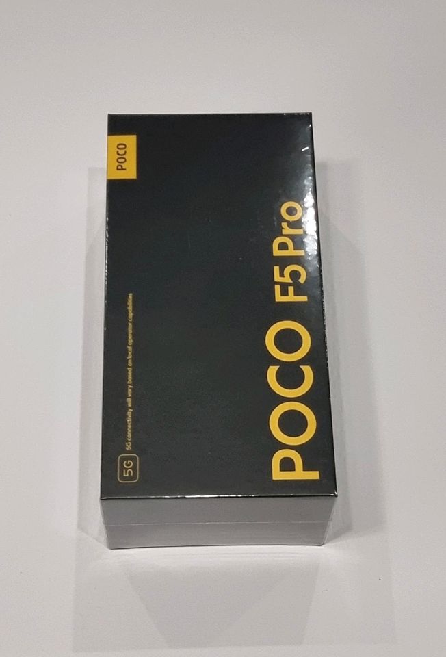 Xiaomi Poco F5 Pro 5G 512/12GB Schwarz NEU! in Bad Buchau