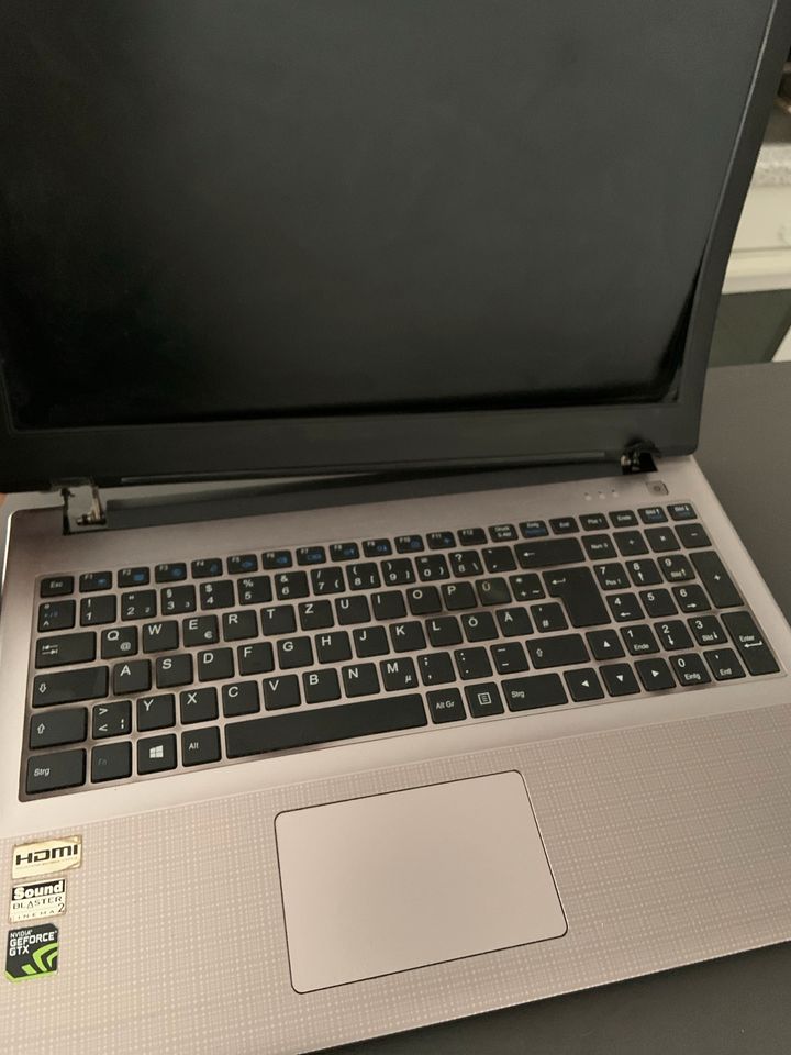 Gaming Laptop Nexoc / Modell WA50SJ / für Bastler in Karlsfeld