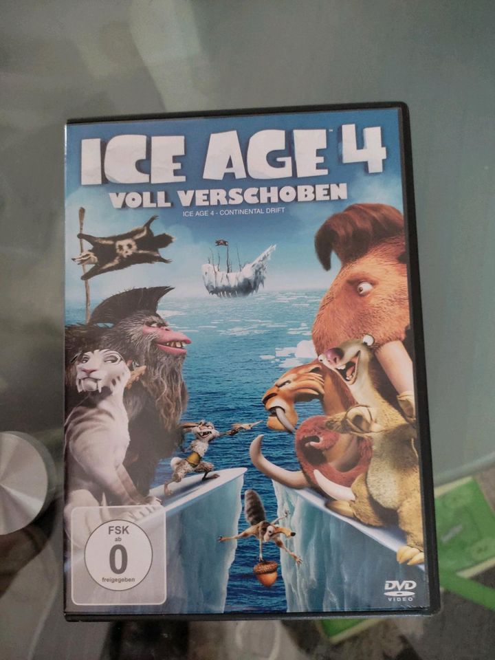 DVD ICE Age voll verschoben 4 Kinderfilme Teeny-Filme Familienfil in Rheinstetten