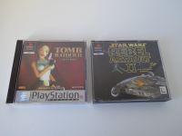 PS 1 Spiele im Set: Tomb Raider II, Star Wars II, Playstation Niedersachsen - Lehrte Vorschau