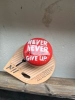 URBAN Fahrradklingel - Fahrrad Klingel rot“ Never give up“ neu Nordrhein-Westfalen - Leverkusen Vorschau