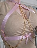 harness lingerie rosa gold kinky Einheitsgröße Bremen - Vegesack Vorschau