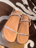 Elegante Zara Sandalen mit Glitzer Nordrhein-Westfalen - Mönchengladbach Vorschau