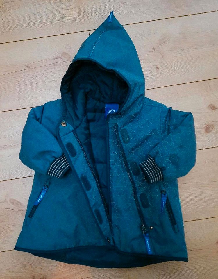 ❄️ Finkid LIKKA ICE Winterjacke Gr.80/90 92 reflektierende Tiere in Rangsdorf